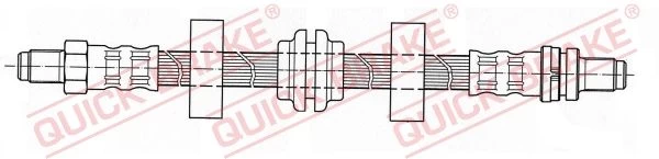 Stabdžių žarnelė QUICK BRAKE 42.913