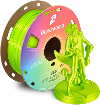 Polymaker Panchroma PLA Silk 1.75mm 1kg - Silk Lime