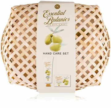Accentra Hand care set ESSENTIAL BOTANICS - CLASSICS in bamboo basket