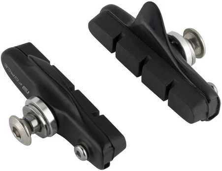 FORCE road brake pads replaceable, juodas 55mm