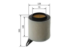 Oro filtras BOSCH F026400018 kaina