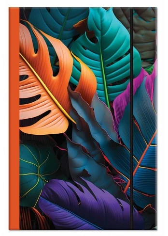 Aplankas su guma BOTANICAL 220x320x30mm