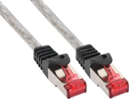 InLine patch cable Cat.6, S/FTP (PiMf), 250MHz, skaidrus - 5m
