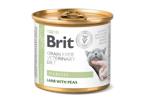 Brit Veterinary Diet Diabetes konservai katėms 200g