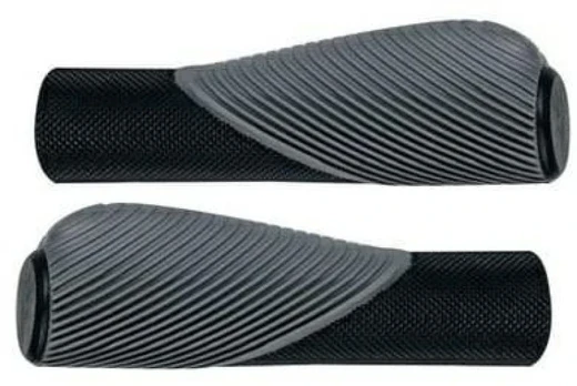 Ergonominės dviračio vairo rankenos, 130 mm
