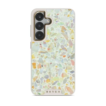 Rainbow Crush - Samsung Galaxy S25 Case, Elite Light (Magnetic) / Gold