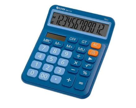 Eleven Cdc-110ble biuro skaičiuoklis, mėlynas