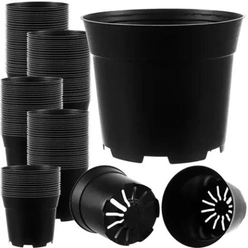 Profesionalūs plastikiniai sodinimo vazonai – 16 cm, 500 vnt