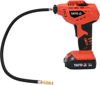 YATO KOMPRESORIUS / KOMPRESORIUS MINI 18V 2.0AH + Įkroviklis