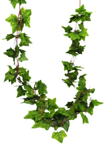 Dirbtinių Gebenės lapų girlianda, 240 cm