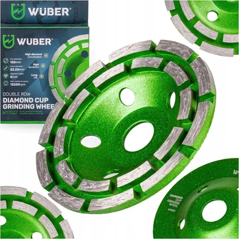 Deimantinis šlifavimo diskas 125mm segmentinis Wuber betonui
