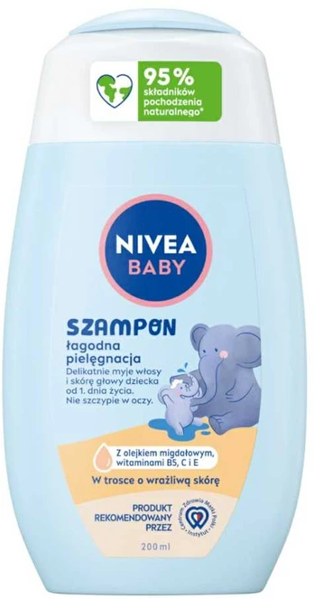 Nivea Baby szampon łagodna pielęgnacja 200ml