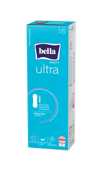 Kasdieniai įdėklai Bella Panty Ultra Extra Long, 16 vnt.