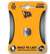 JCB knoflíková lithiová baterie CR2016, blistr 1 ks