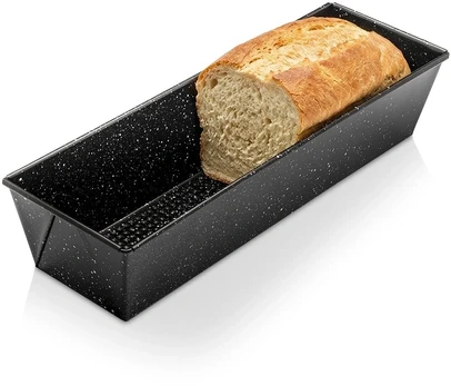 Kepimo forma su granitine danga, juoda, 35 × 11,5 × 7,5 cm
