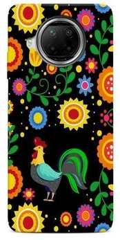 CASEGADGET CASE OVERPRINT ROOSTER Juodas XIAOMI REDMI NOTE 9 PRO 5G