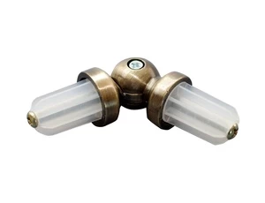 Sujungimas Domoletti x 19 mm, Ø 19 mm, aukso