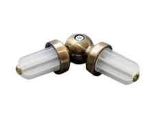 Sujungimas Domoletti x 19 mm, Ø 19 mm, aukso kaina
