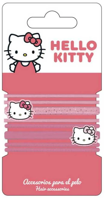 „Hello Kitty“ plaukų juostelių rinkinys, 8 dalys