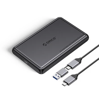 Orico DDL25-C3 2.5' HDD/SSD USB-C 5Gb/s Disk Drive - Juodas