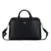 Dėklas Guess PU Grained Triangle Logo Computer Bag 15/16" Juodas