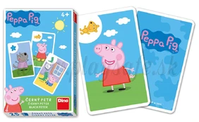 Kortų žaidimas Dino Black Peter Peppa Pig 60599D kaina