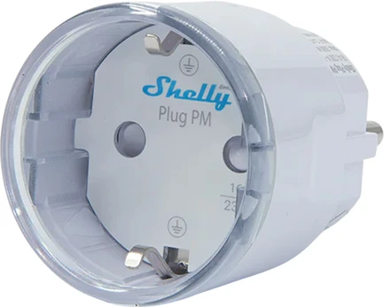 Shelly Plug PM Gen3 - Baltas