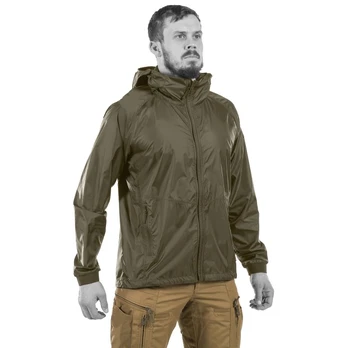 UF PRO Striukė nuo vėjo ir lietaus Storm Chaser Brown Grey Chaki