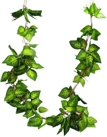 Dirbtinių lapų girlianda, 240 cm
