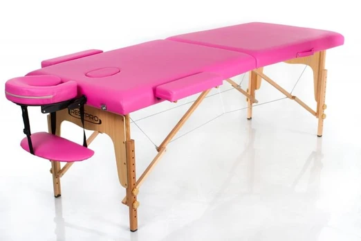 RESTPRO® Classic-2 Pink sulankstomas masažo stalas