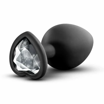 Blush Temptasia Bling Plug Medium Juodas - Elegant Intimate Priedas