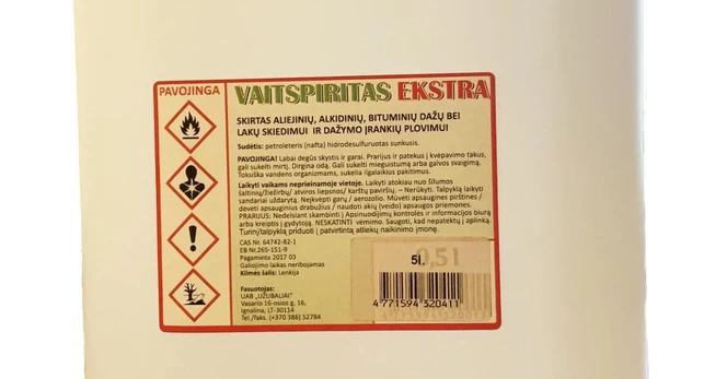 Vaitspiritas 5 l ,