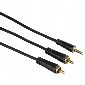 Hama Adapteris kabelis Jack 3,5 - 2x Cinch 3m Techline