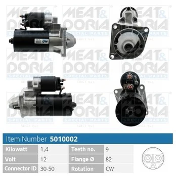 MEAT & DORIA 5010002 Starteris