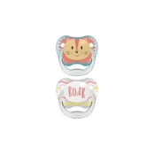 DR.BROWN'S čiulptukai PreVent 0-6 mėn., LION, 2 vnt. kaina