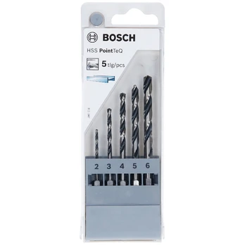Grąžtas Bosch 5 PointTeQ HEX grąžtų komplektas
