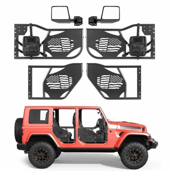 4 durų jeep vamzdiniai lauko durelės
