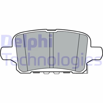 DELPHI LP3372 Brake pad set