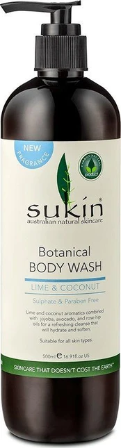 Sukin Lime and Coconut dušo želė 500ml