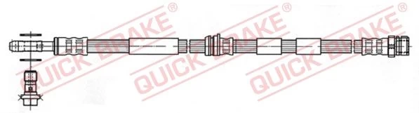 Stabdžių žarnelė QUICK BRAKE 59.975X