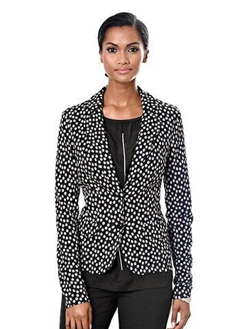 Švarkas moterims Alba Moda 833-1747, juodas, 40