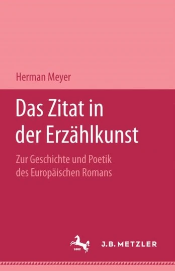 Das Zitat in der Erzahlkunst