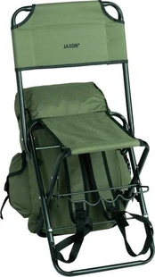 Turistinė kėdė Jaxon Folding Chair With Rucksack, žalia kaina