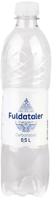 Galda ūdens FULDATALER gāzēts, PET, 0.5l