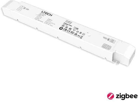 LTECH dimeriuojamas Zigbee 150W LED CCT maitinimo šaltinis Push DIM 0-10