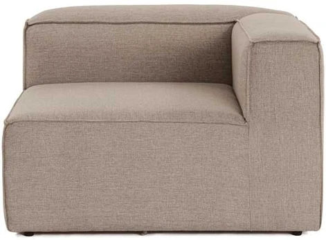 1 sėdynės sofa Fora 1R - Brown