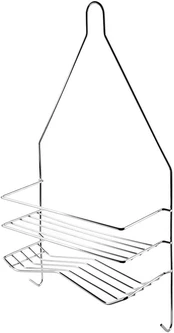 Bathlab CARL Sidabrinis Półka vonios 2 półki 25x9x45,5cm kaina