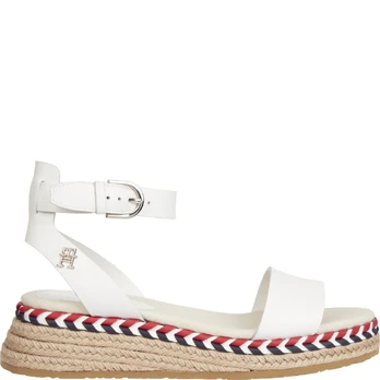 Basutės moterims, Balta, Low wedge sandal