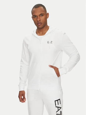 EA7 Emporio Armani Džemperis 7M000568 AF13512 M0003 Balta Regular Fit