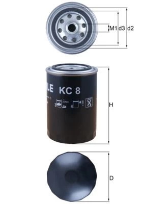 Kuro filtras KNECHT KC 8